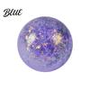 Slow Rebound Stress Ball 1/4Pcs Glitter Relief Toy Transparent Multicolor Squeeze Sugar Portable Travel Home Office Anxiety Relieving Fidget