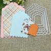 New Six-piece Tag Metal Cutting Die Mould Scrapbook Decoration Embossed Photo Album Decoration Card Making DIY Handicrafts