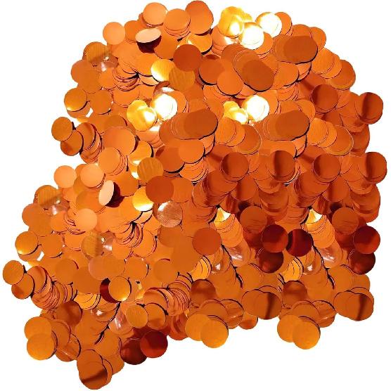 Rainbow Metallic Foil Confetti 8000 Pcs Multicolor Shiny Round Table Confetti for Fill Balloon Wedding Graduation Party Decorations,60g of pack