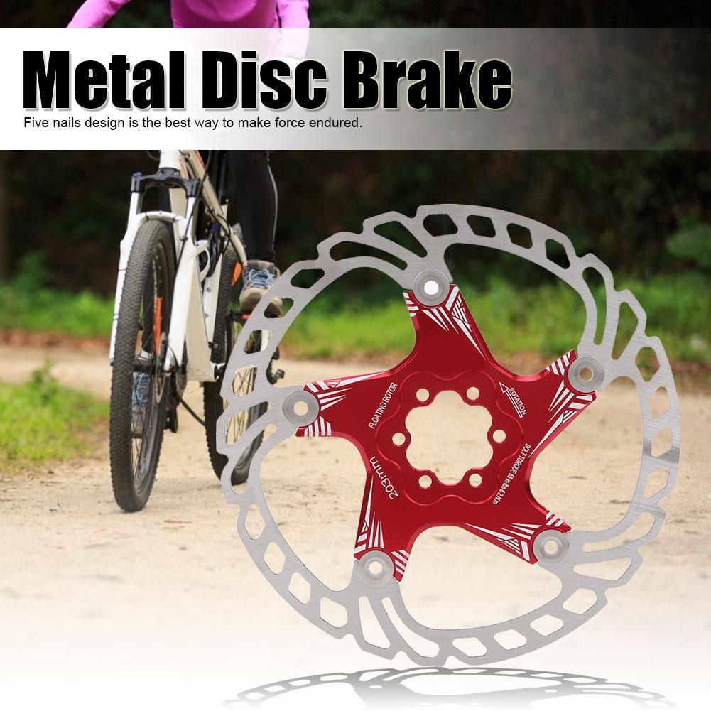 Quality Metal Mountain Bike 203mm Five Nail Disc Brake Brake Pad Disk