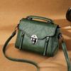 Trendy Flap Square Handbag, Buckle Decor Crossbody Bag, Women's Vintage Faux Leather Purse