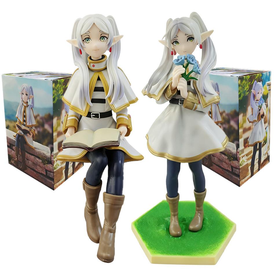 Frieren Beyond Journey's End Figure Anime Peripheral Collectible Models Decorative Decorations Children Kawaii ChristmasGift