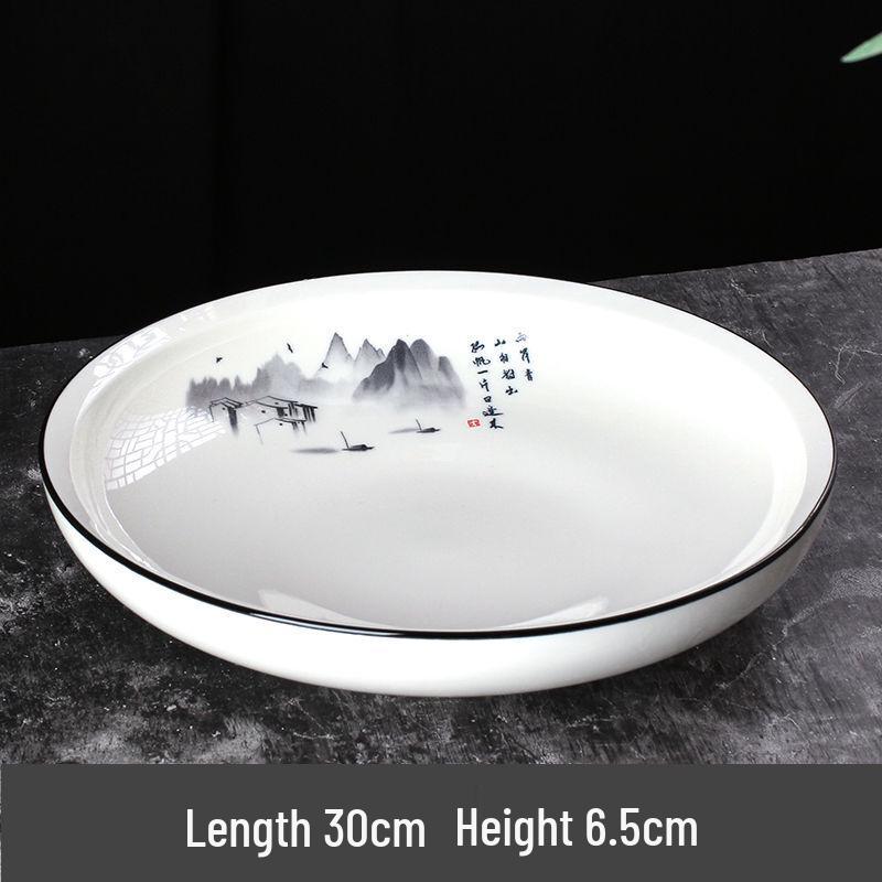 12-inch Creative Ceramic Serving Plate