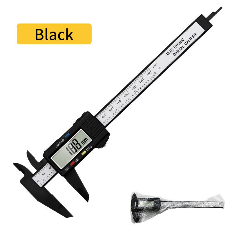 

150 мм электронный цифровой штангенциркуль с циферблатом из углеродного волокна штангенциркуль с нониусом калибр пахометр цифровая линейка микрометр измерительные инструменты