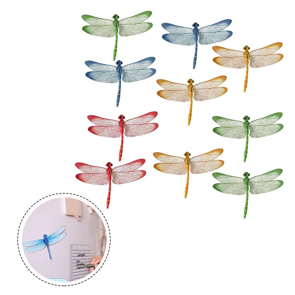 Blomsterarrangement Kunstig Øyenstikker Hage Plen Ornament Magnetisk