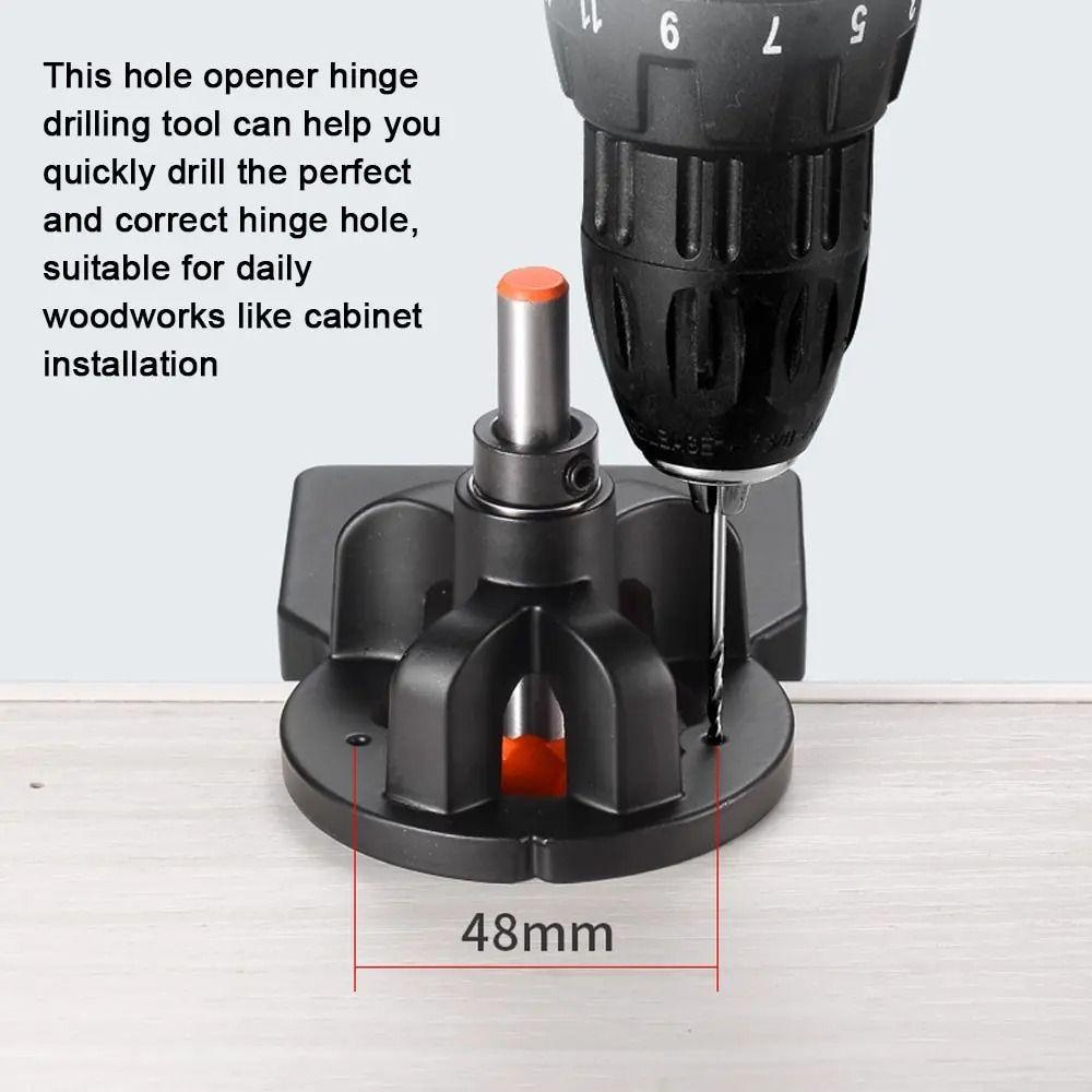 Dual Fixture Cabinet Door Hinge Drill Guide Locator Template Hinge Hole Locator  Kitchen Cabinet