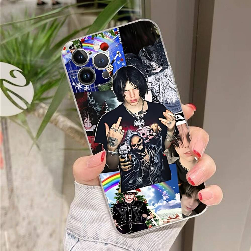 Sematary Geisterhaftes Handyhülle für iPhone 17 16 15 14 13 12 11 Plus Pro Max Transparent Weiche Hülle