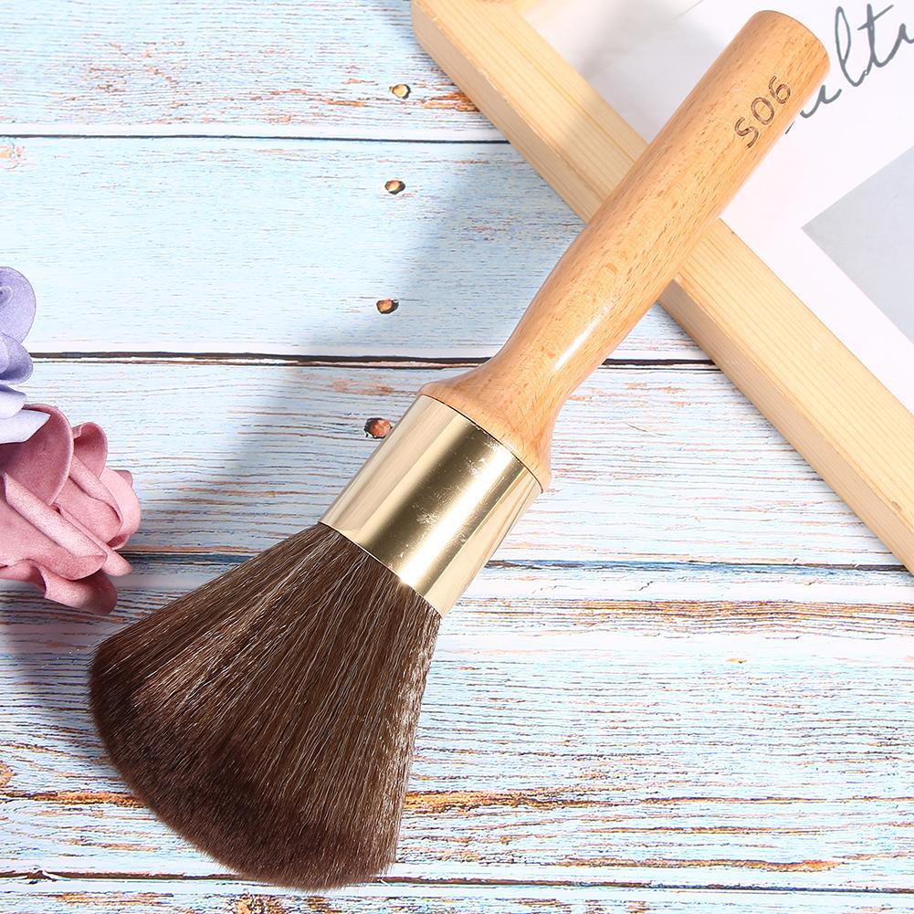 

Мягкая щетка для чистки сломанных волос с длинной ручкой для парикмахерской