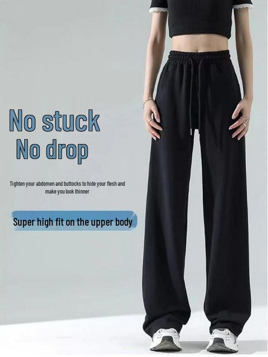 2026 New American Style Women's High-Waisted Wide-Leg Casual Sports Pants