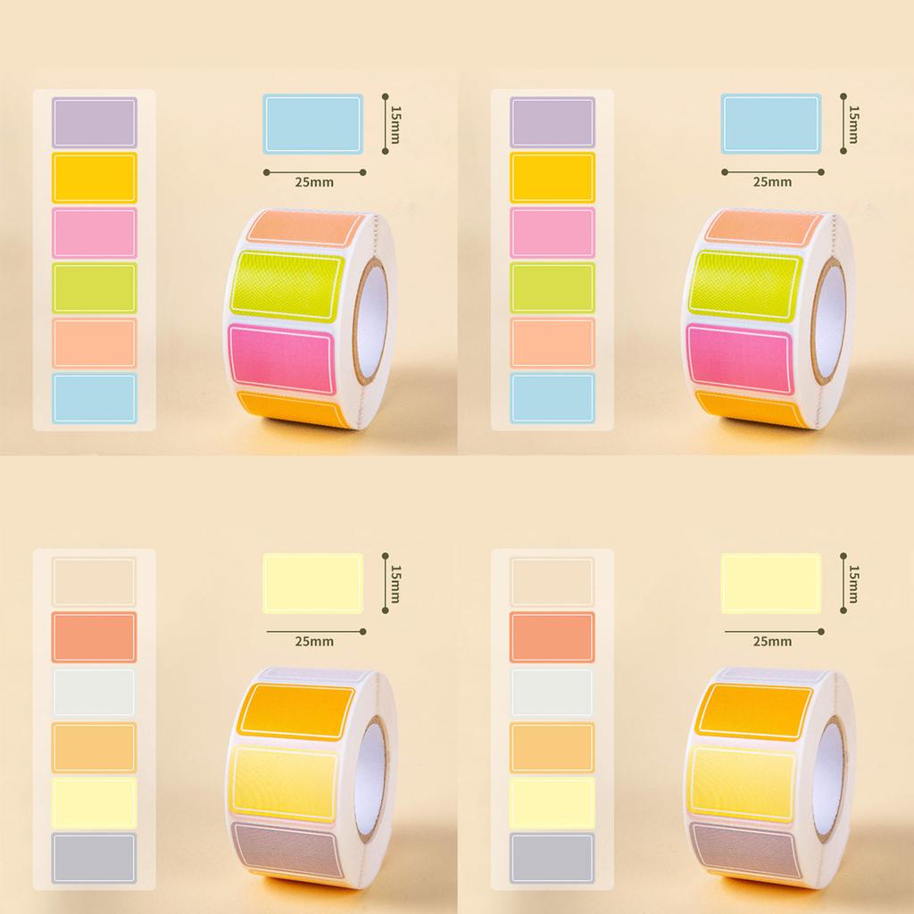 Waterproof Adhesive Labels for Organizing Home Office School Supplies With Tear Proof Designs