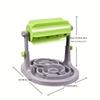 Anti-Choking Slow Feeder Dog Toy, Puzzle Food Leaking Toy, Treat Dispenser Ball for Dogs
