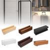 Full Length Mirror Stand Support Base Anti Slip Wooden Convenient Mirror Holder for Bedroom Living Room Office Home Mall