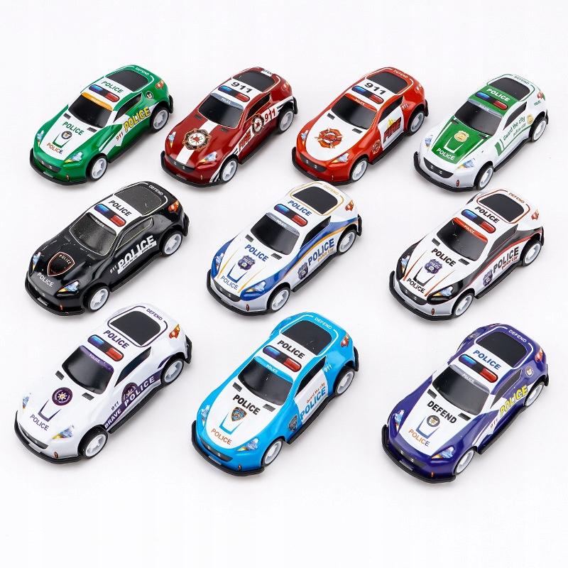 50 X Metal Car Cars Police Guard Sports Car + Organizer