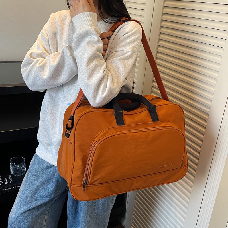 Travel Bag Women's Large Capacity Hand Luggage Storage Bag Lightweight Travel Tote Short Trip Travel Portable Bag Outing Training Sports Fitness Bag