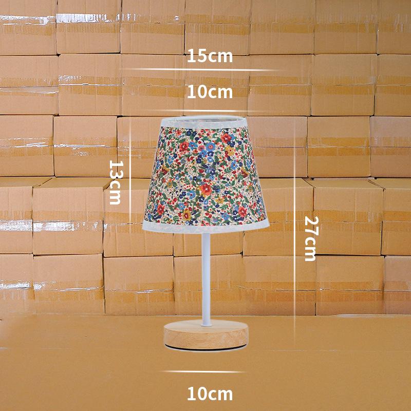 Solid Wood USB Table Lamp: LED Night Light for Bedroom, Study, Dorm - Creative Atmosphere Décor
