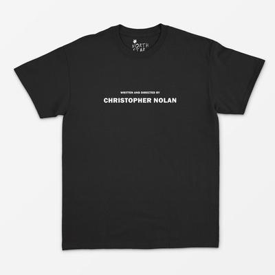 Directed By Christopher Nolan T Shirt - Movie T Shirt / Film Fan Gift / Cinema / Vintage Style / Sci-Fi Shirt