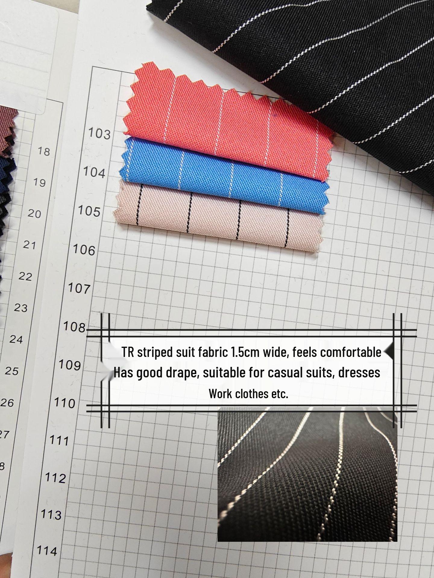 

Autumn/Winter 1.5cm Stripe Micro-Stretch Suit Set Pants