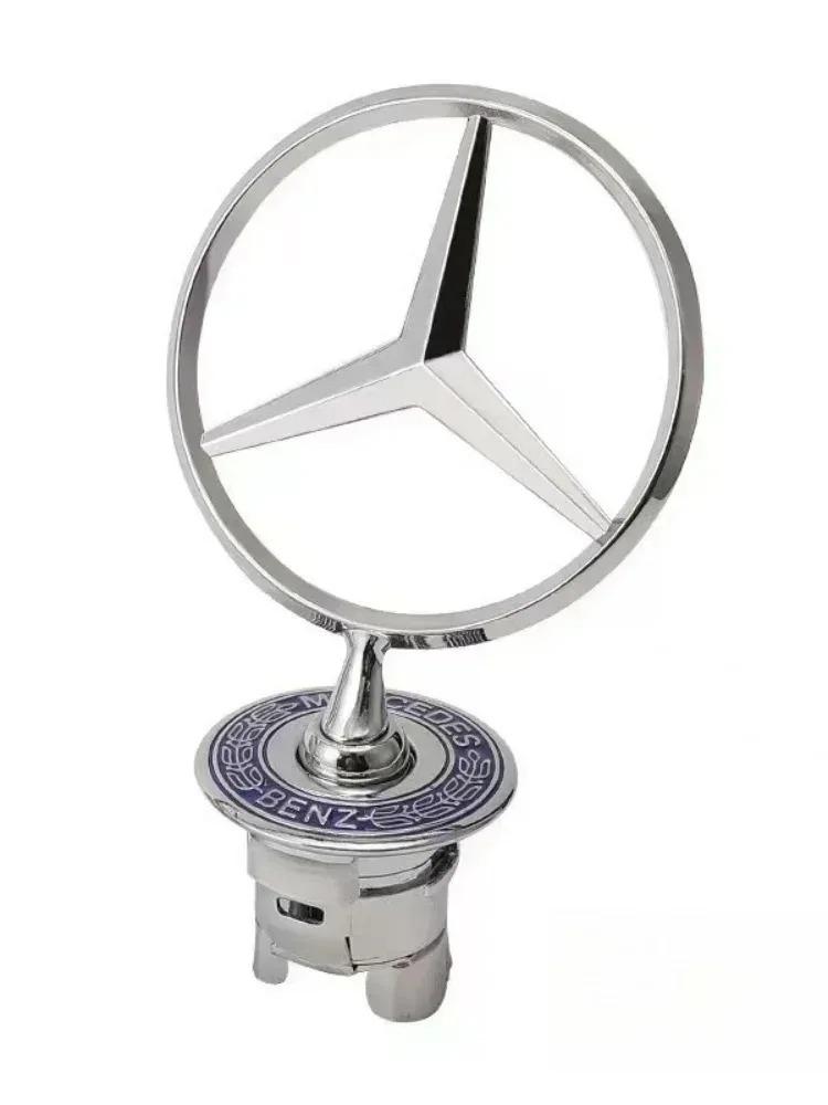 Zinc Alloy Car Front Hood Emblem Badge Accessories For Mercedes Benz AMG W213 W223 W240 W212 W222 W221 W211 W220 W210 W207 W140 PP8