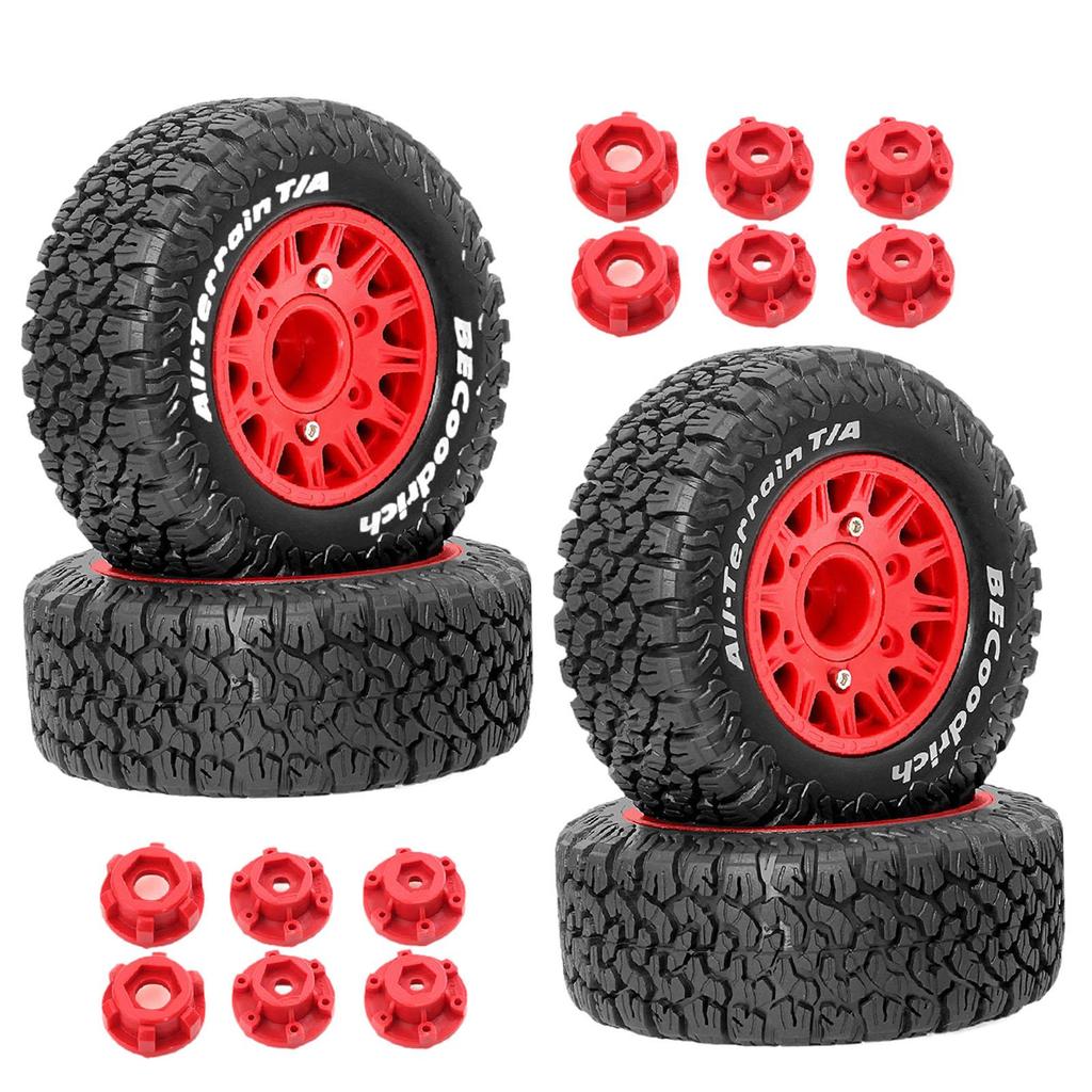 4 Pieces Tires DIY Accessory Easy Installation Model Spare Part Replacement Upgrade Accessories