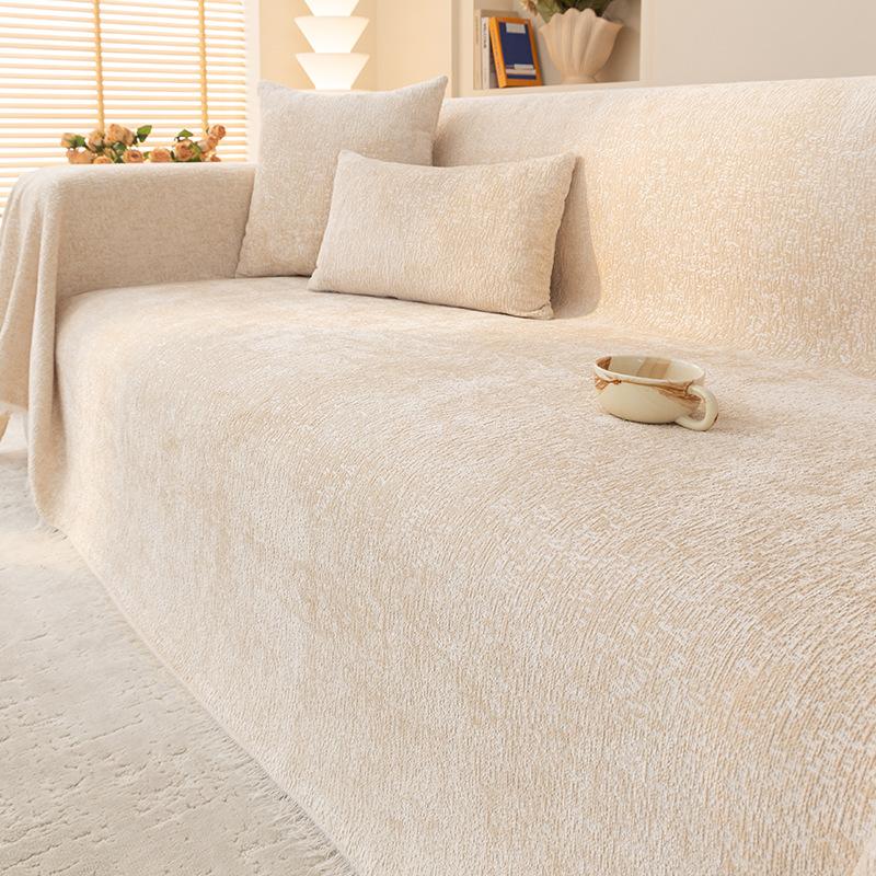 Chenille Sofa Cover Towel Four Seasons Universal High Sense Sofa Cover Sofa Cushion Anti-Scratching