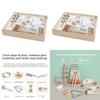 Wooden Glockenspiel Maracas Triangolo Music Enlightenment Children Puzzle Toy For Wooden Frame And Handheld Skills Development