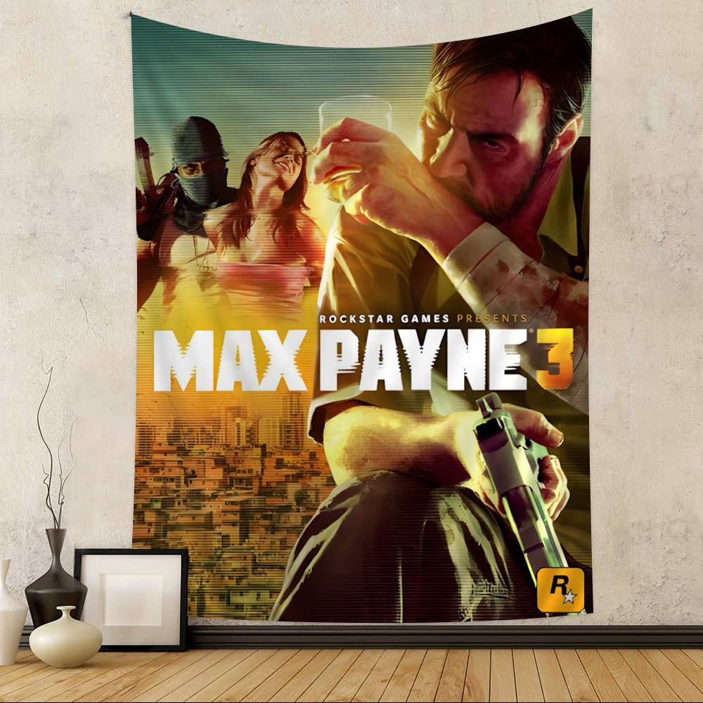 

Max Payne Game Hanging Bohemian Tapestry Bohemian Wall Tapestries Mandala Cheap Hippie Wall Hanging 74x94cm(29x37in)
