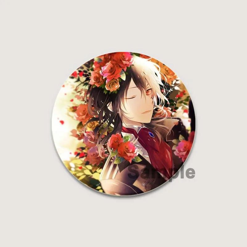 32/44/58mm Anime Ensemble Stars Pins Cartoon Characters Rei Sakuma Badge Handmade Brooches Breastpin for Backpack Clothes Gift Accessory