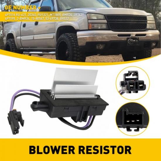 4P1516 Blower Motor Resistor Heater Control Module For Chevrolet Tahoe 2003-06