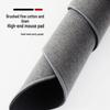 Extra Large Thick Cotton Linen Mouse Pad – Solid Color Desk Mat for Office & Computer Use