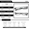 Highquality Metal Frame Men Reading Glasses Vintage Business Hyperopia Eyewear Male Reading Eyeglasses +1.0+1.5+2.0+2.5+3.0+4.0