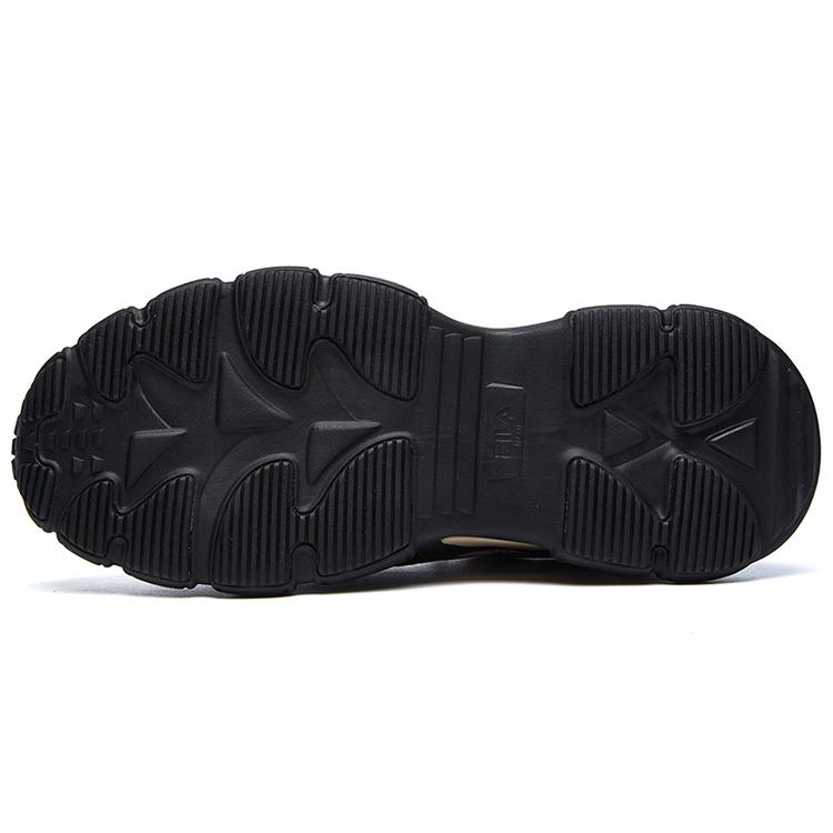 FILA Lanvin X FILA Low Top Running Shoes Black/Yellow F12M144145FBN
