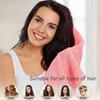 1Pc Embroidery Style Hair Drying Cap, Coral Fleece Thickened Hair Towel For Bathroom, Women'S Absorbent Quick Drying Shower Cap