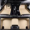 Car Floor Mats For Mitsubishi Outlander 2003- 2016 2017 2018 Flash Mat Leather Custom Foot Pads Automobile Carpet Cover