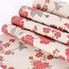 Red Peony Peel and Stick Wallpaper Waterpfoof Floral Contact Paper Self Adhesive Wall Paper Shelf Liner Dresser Cabinet Sticker