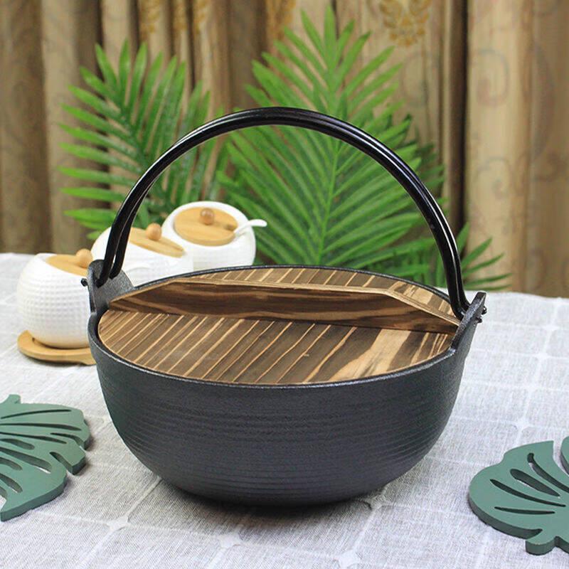 

ZISIZ Cast Iron Sukiyaki & Stew Pot