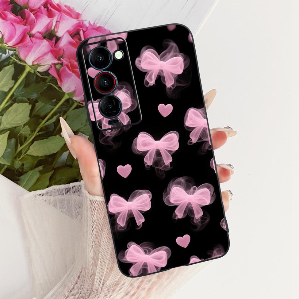 Handyhülle Für Tecno Camon 18P Hülle CH7 Süße Katze Mode Lustig Bemalt Fundas Für Tecno Camon 18P Gehäuse