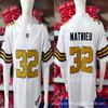 Maglia da Football NFL New Orleans Saints Lattimore 23 Brees 9 Mathieu 32 Misto Cotone Unisex Adulto Abbigliamento Sportivo