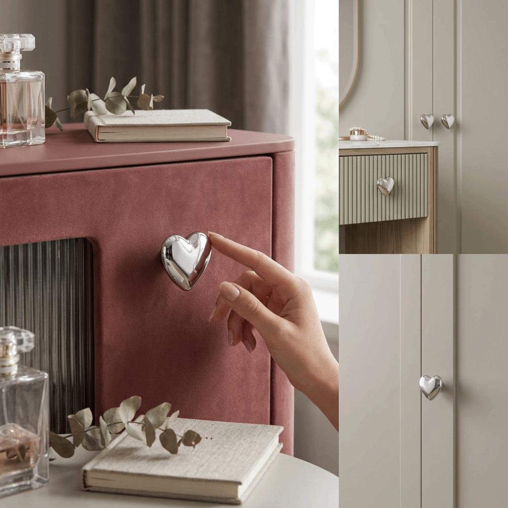 Moderner Minimalistischer Schubladengriff Gebürstetes Chrom Gold Möbelknauf Schrankknauf Kleiderschrank