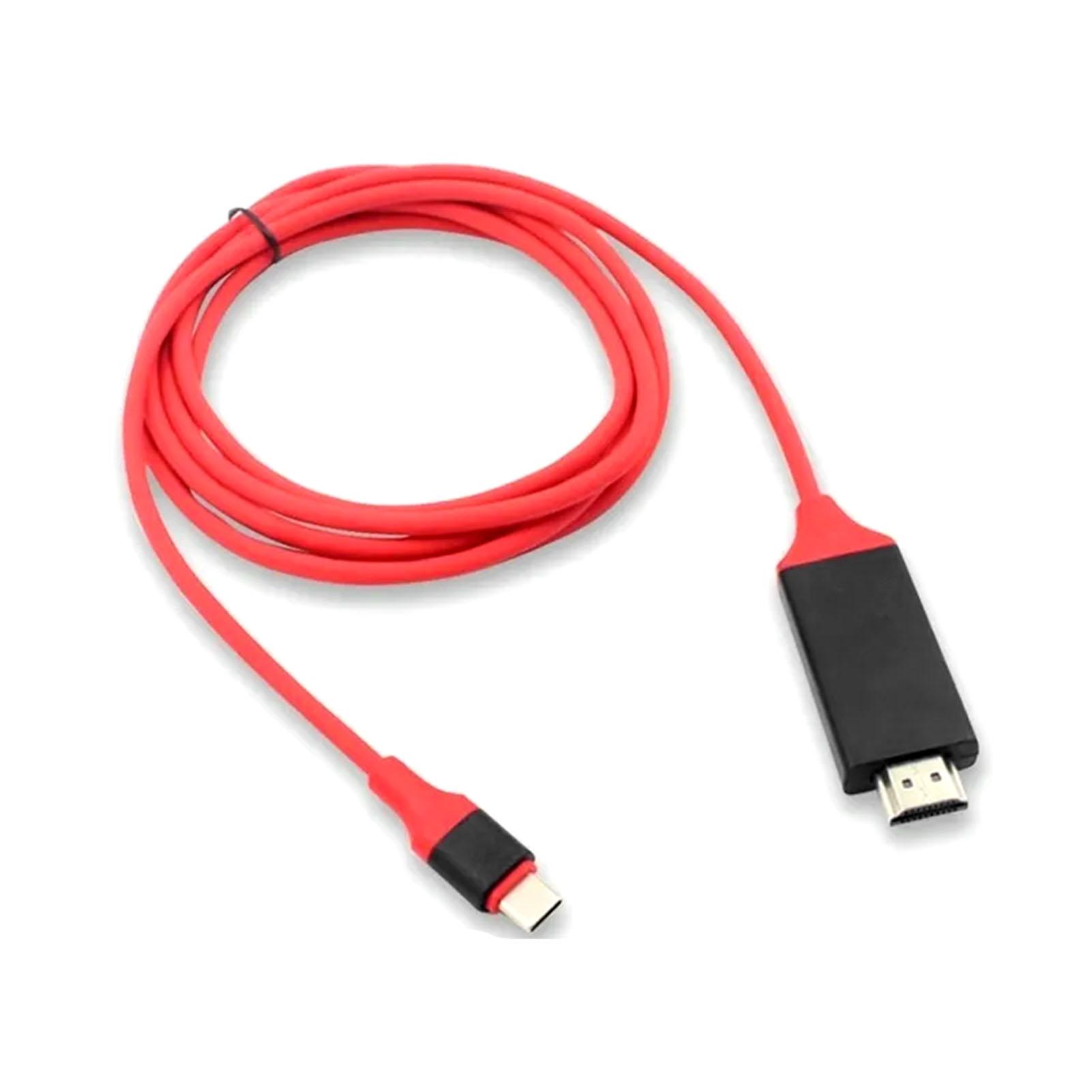 

Кабель-адаптер Type C на HD Multimedia Interface Конвертер Высокоскоростной 4K для телефона ПК