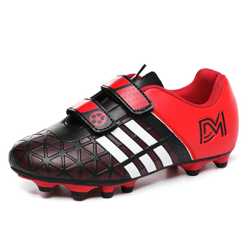 

Factory Direct Selling Football Shoes Boys Girls Spikes Shredded Shoes Student Game Training Shoes Spikes Sneakers 28