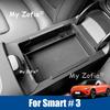 For Smart #3 2024 2025 2026 Car Central Console Organizer Armrest Storage Box Dashboard Tray Tidying Door Tray Accessories