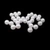 Straight-Hole White Imitation Pearl Beads, Shoe, Bag, Clothing Decoration Accessories,DIY Handmade Bead Jewelry Materials