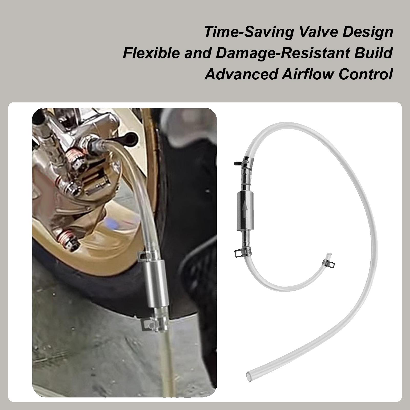 

Motorcycle Brake Bleeder Hose Motorcycle Brake Bleeder Tool Leakproof Bleed Pipe Professional Exhaust Tools For Repair Muffler