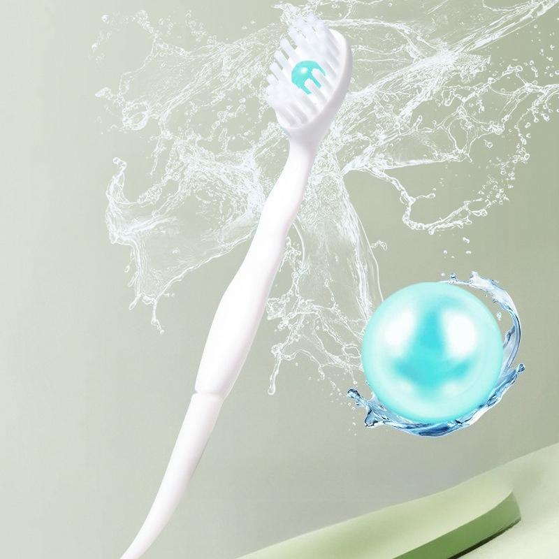 Disposable Portable Multifunctional Bead Toothbrush Box Soft Hair Double Head Toothpick Dental Floss Fresh Breath Without Rinse