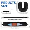 U-Shaped Travel Pillow, Refillable with Clothes And Daily Essentials, Essentials Car And Plane Trips,Travel Essentials
