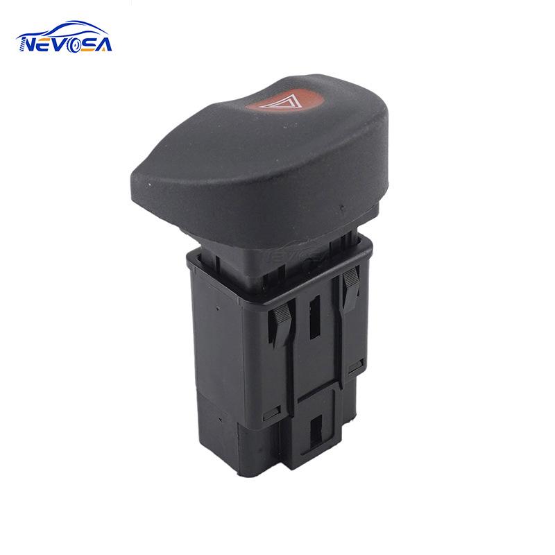 7700435867: Emergency Hazard Light Switch for Renault Cars