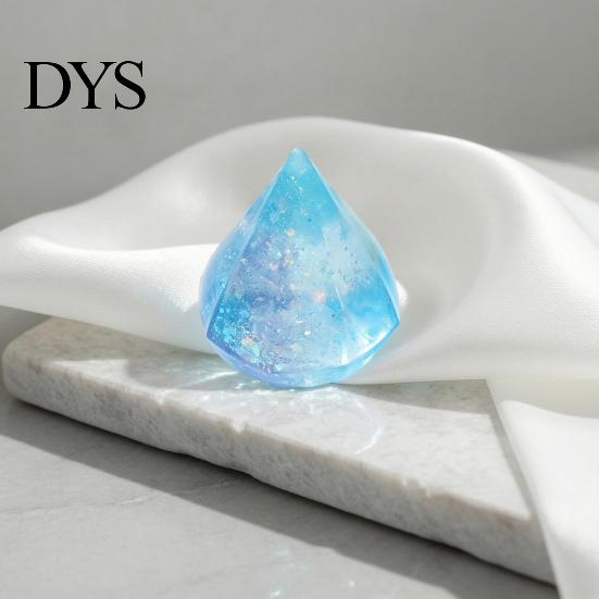 Stretchy Stress Ball Relief Rhinestone Squeeze Toy, Clear Glitter Sensory Soft Portable Fidget Party Favors for Kids Adults Toy