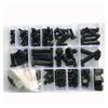 External Hex Bolt M4 M5 M6 M8 M10 White Nylon Hexagonal  Head Screw Nut Washer Threaded Hex Head Screw Plastic Insulated Screw