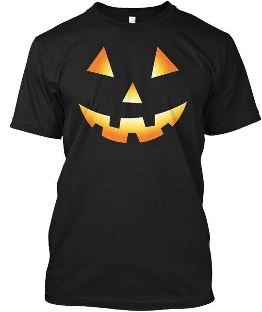 Pumpkin Face Halloween Costume T-Shirt Made in the USA Size S to 5XL 4XL