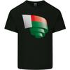 Curled Madagascar Flag Madagascan Day Football Unisexs Light Cotton TShirt